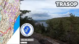 Headcam Orienteering: Trasop, Oslo. Norway.
