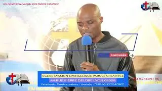 PUBLICITE EGLISE MISSION EVANGELIQUE PAROLE CREATRICE