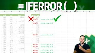 How To Use The IFERROR Function In Excel with 2 Practical Examples