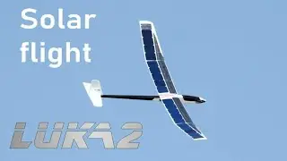 Unmanned Solar Airplane V3 - Record 16 h flight
