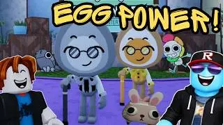 Using Eggson To Break Our Record! // Dandy's World on Roblox