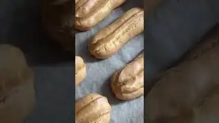 Домашние эклеры - вкус детства, вкуснейшее заварное тесто и нежный сочный крем! 