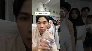 Bagi bagi THR sesuai filter! #pasutri #riridwannn #lebaran #THR