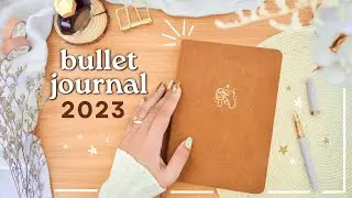 2023 BULLET JOURNAL SETUP 🧸 yearly bujo plan with me