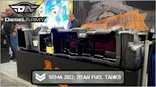 SEMA 2022: Titan Delivers Long-Range Capacity For GM 1500 Diesels