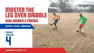 Youth Soccer Training | Private Training #4 | Leg Over Dribble | Coach Isaac Obenson