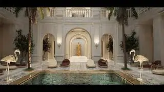 A pool in Morocco - Unreal Engine 5