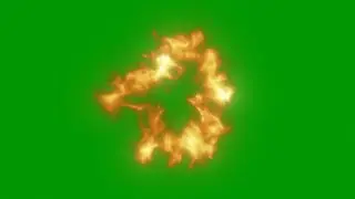 Smoke Burst Footage Green Screen 4