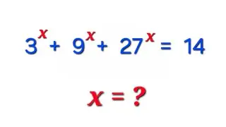 A nice exponential equation to solve| Math Olympiad #math #matholympiad