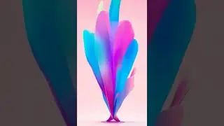 Beautiful Cloth Simulation..#aiart #3d  #motiongraphics #abstract