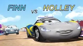 Disney Pixar Cars Fast as Lightning - Holley Stage 4/4 vs Finn McMissile (Unlocked)
