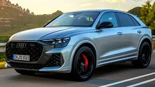 New 2025 Audi RS Q8 performance in Satellite Silver Metallic - Test Drive and Walkaround!