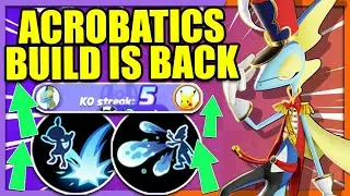 ACROBATICS with LIQUIDATION is INCREDIBLY STRONG again on INTELEON | Pokemon Unite