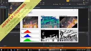 OpenCV Tutorial for Visual Studio 2015 - Tutorial 2 Basic image procesing by OpenCV with example