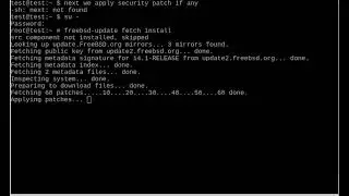 02-1 Keep Your System Safe: Applying Security Updates in FreeBSD 14.1-RELEASE