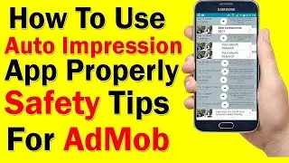 How to use Google Admob self click app || Google Admob self Earn trick || Google Admob self clicking