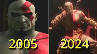 Evolution of GOD OF WAR Games 2005-2024