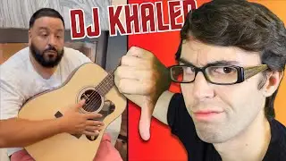 DJ Khalid FAILS at Guitar!