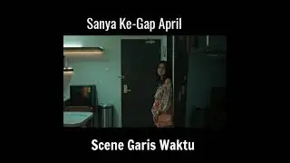 Anya Geraldine kaget Tiba-tiba Michelle datang/Scene Garis waktu/Film 2022