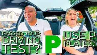P plates cause conflict! Never use them when you pass your driving test