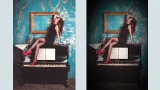 Как сделать виньетку в Фотошопе