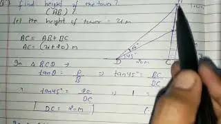 class10 || chapter 9 || introduction to trigonometry | exercise 9.1 question 7,8 || cbse || Mathetry