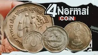 2 Rupees Coin Value/2 Rupees Normal Coins