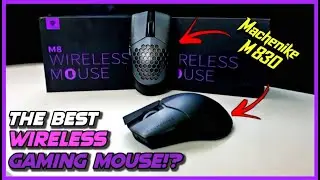 IS THIS THE BEST WIRELESS GAMING MOUSE?! - Machenike M830 4K review 2021