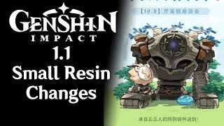 1.1 Resin Change - Genshin Impact
