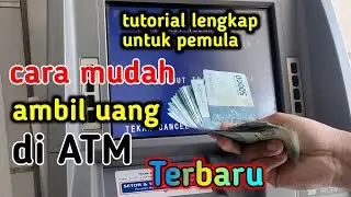 cara ambil uang di ATM BRI , tarik tunai di ATM BRI untuk pemula