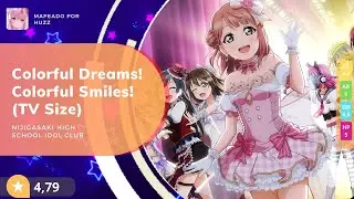 osu! - Colorful Dreams! Colorful Smiles! feat. Nijigasaki High School Idol Club (TV Size) (4.79⭐️)