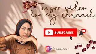 TEASER VIDEO YOUTUBE | VIDEO AESTHETIC 🍂