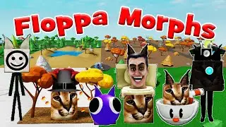 [🍁NEW] ШЛЁПА КАРТА ВРЕМЕН ГОДА 6 НОВЫХ МОРФОВ [UPDATE] Find The Floppa Morphs Seasons Map