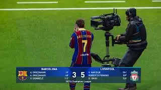 PES 2021 UEFA Final Barcelona vs Liverpool