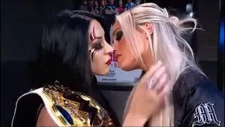 WWE ~ Stephanie Vaquer & Liv Morgan Kissing