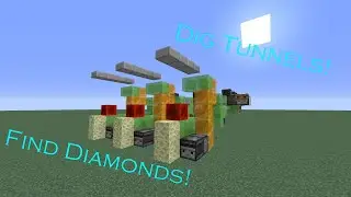 Find Diamonds! | Expandable Tunnel Bore Tutorial and Explanation | Minecraft 1.15.2+