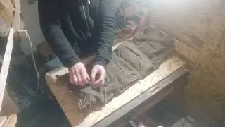 Зручна торбинка для інструменту зі шкіри  