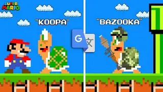 Mario Google Translated Super Mario Bros. 100 Times