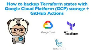 Terraform with Google Cloud Storage (GCS) to backup Terraform state with GitHub Actions