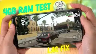 GTA San Andreas Definitive Edition Mobile | 4GB Ram Test | Compatibility Issue Fix | NO Lag
