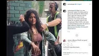 Salma Hayek se muestra como vagabunda para su nuevo filme