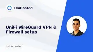 UniFi WireGuard VPN server setup and Firewall rules for remote deskop access