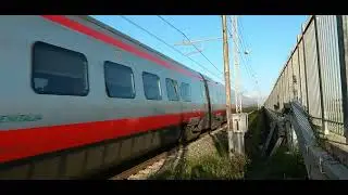 freccia Argento 8332 Etr 600.010 Reggio Calabria-Roma Termini
