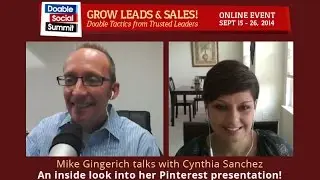 Doable Social Summit promo moment with Cynthia Sanchez