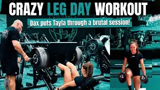 DAX PUTS TAYLA THROUGH A HUGE LEG WORKOUT!