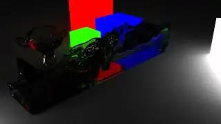 [Blender]Fluid sim, alternate rendering engines. Blender cycles (Ray tracing).