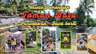 Liburan LEBARAN Seru ke TAMAN BATU - Purwakarta Jawa barat