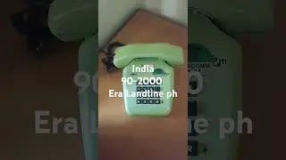 India 1990 -2000 Eras Landline Phone