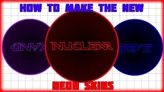 HOW TO MAKE THE NEW NEON SKINS ! (PHOTOSHOP NEEDED) | INSPIRED BY ACIDSTAR | 500 SUBS SPECIAL !