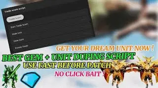 [ DELTA SUPPORTED ] Gem + Unit Dupe + Trade Scam Script Script For TTD